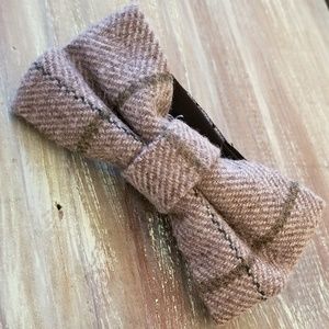 Men's adjustable Tweed bowtie